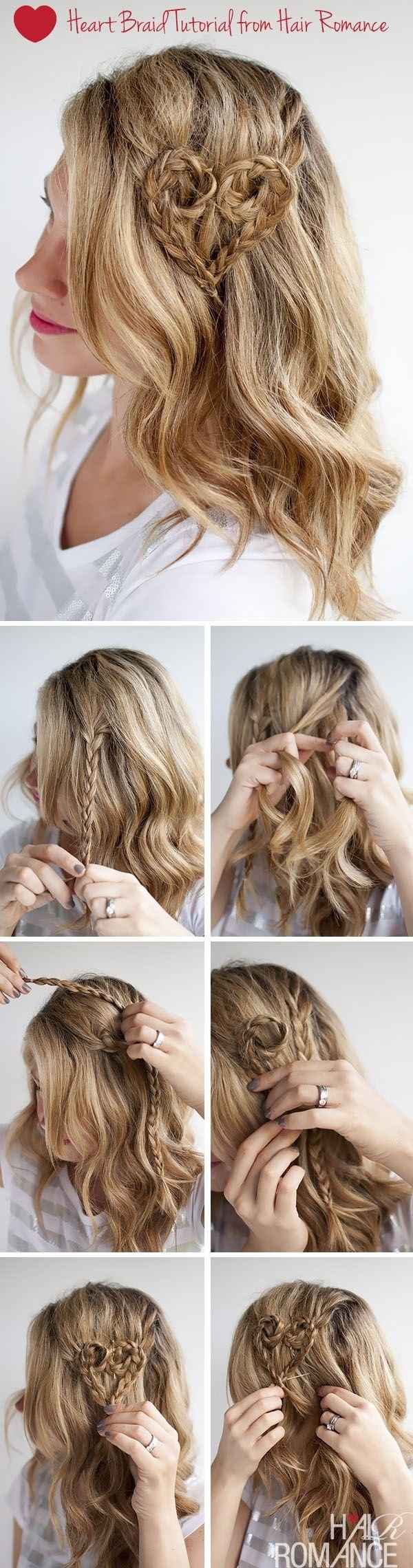 coiffure coeur