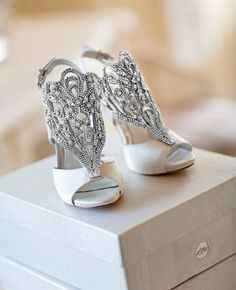 chaussure argenté