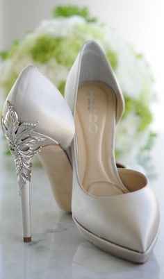 chaussure argenté