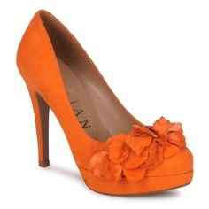 chaussure orange