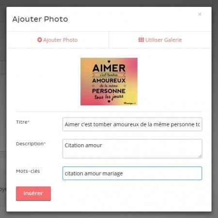 partager photo