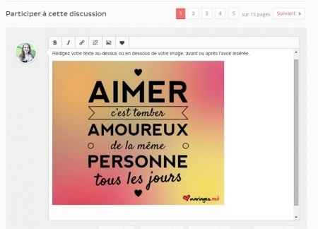 partager photo