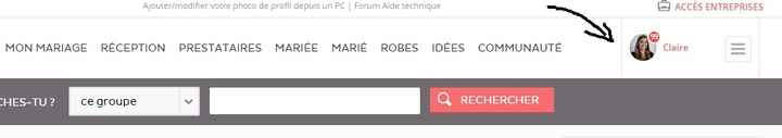 modifier son profil