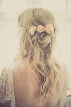 coiffure fleur