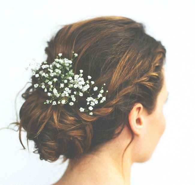 coiffure fleur