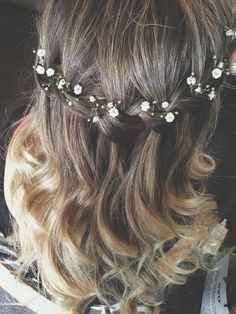 coiffure fleur