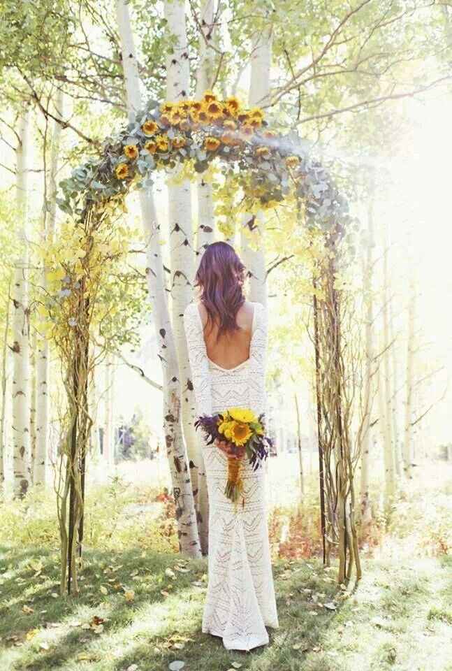 arche avec fleur
