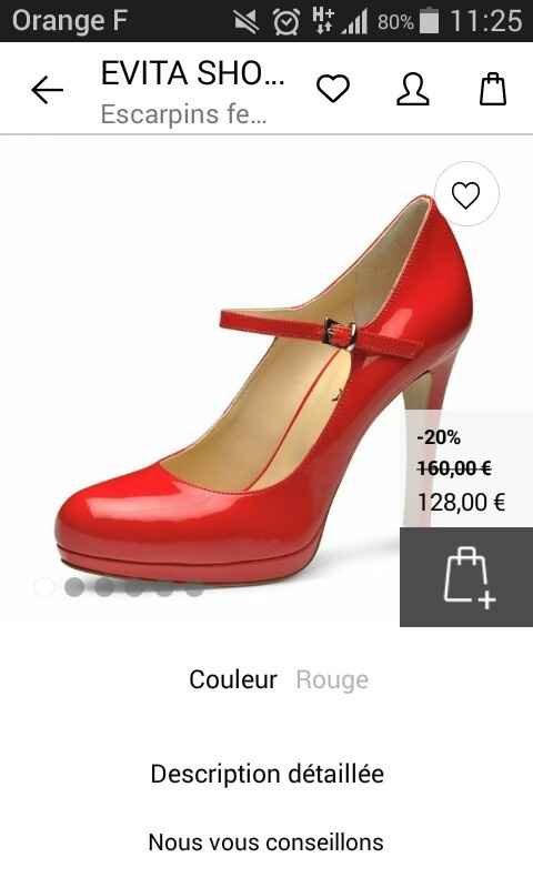 Couleur des chaussures - 1