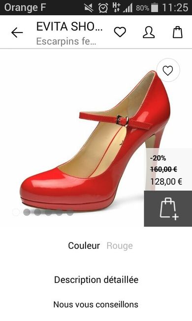 Couleur des chaussures - 1