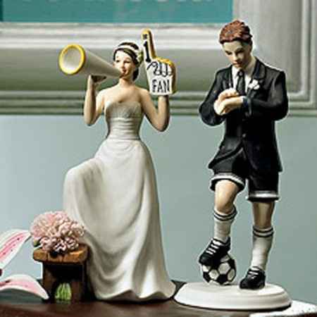 figurines de mariés