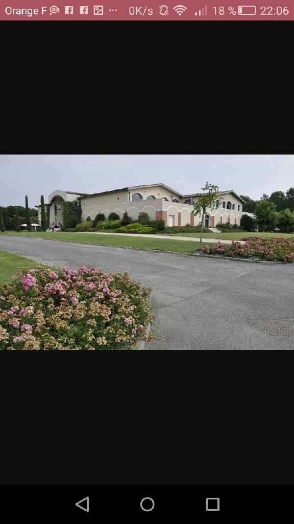 Enfin lieu de réception réservé .... - 1