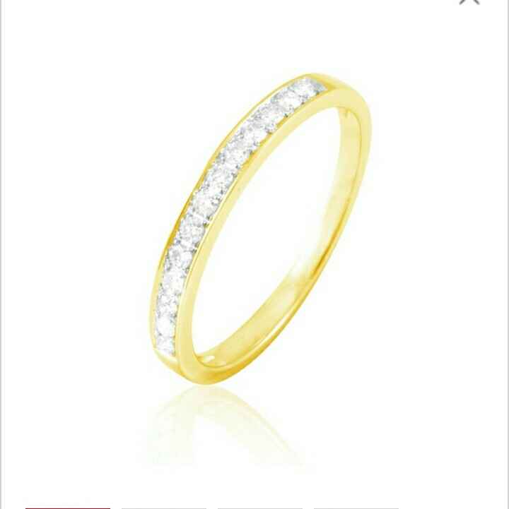 Vous mettez combien dans vos alliances ? - 1