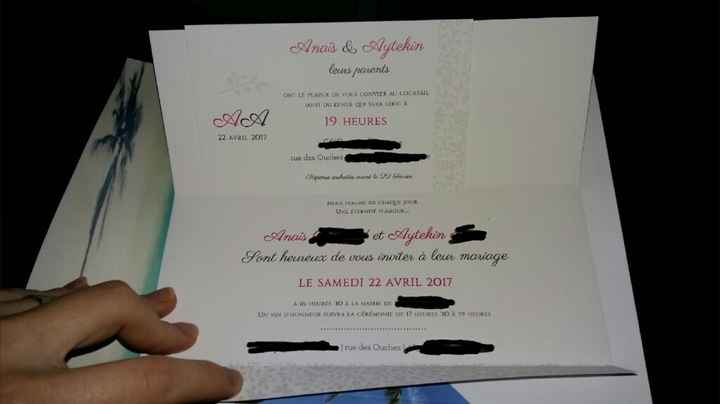 Faire part - 2