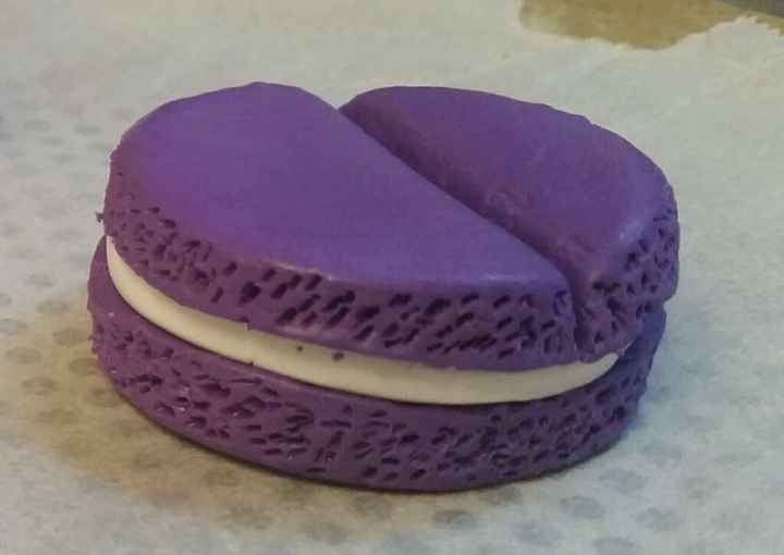 Porte noms macarons - 1