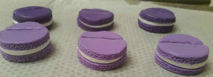 Porte noms macarons - 2
