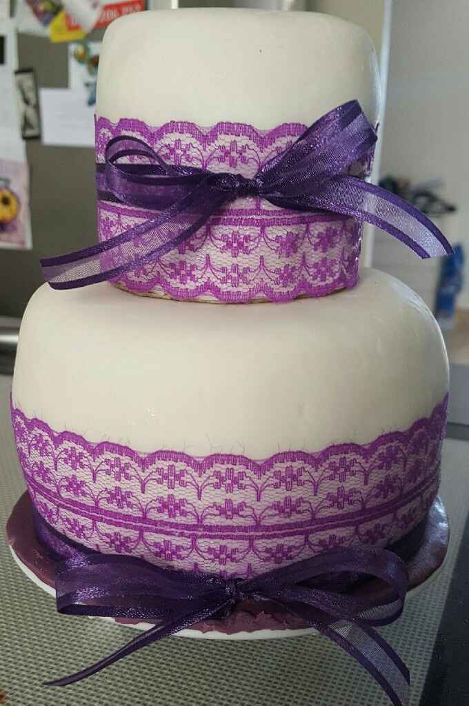 Mon wedding cake - 1