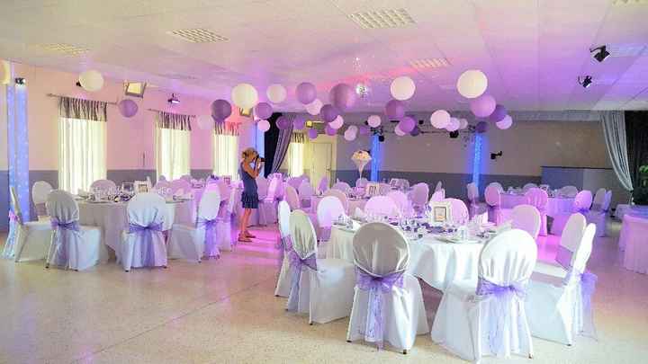 Thème gourmandise : couleurs violet et blanc - 3