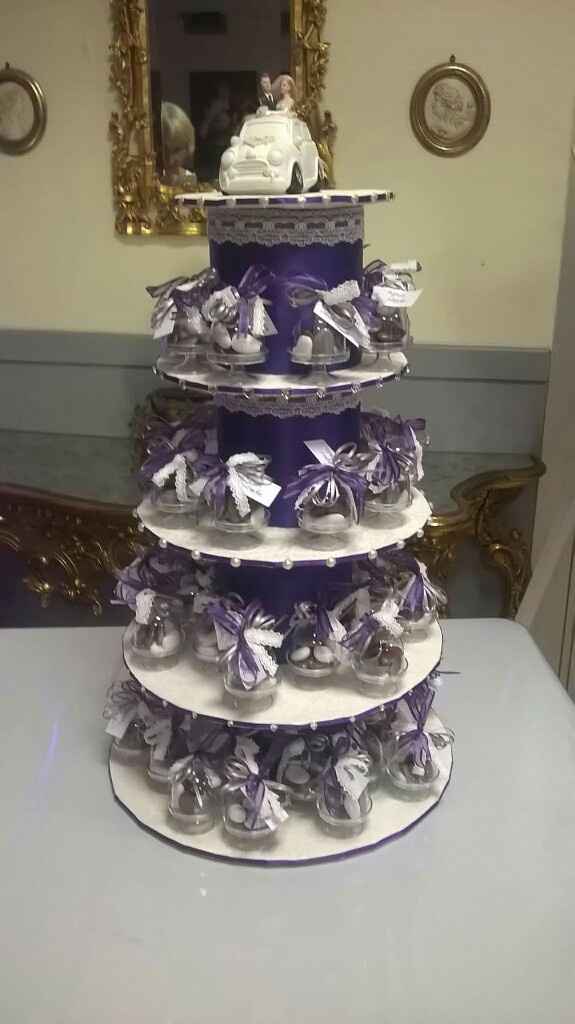 Thème gourmandise : couleurs violet et blanc - 6