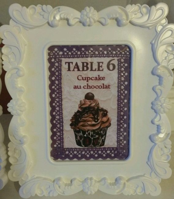 Cadre nom de table - 3