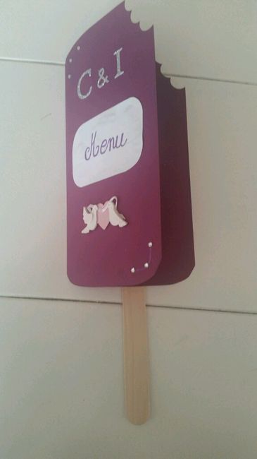 Menu à faire - 1
