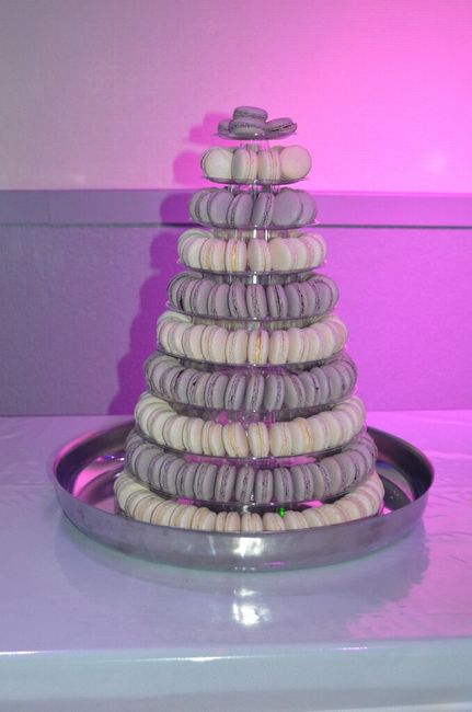 Thème gourmandise : couleurs violet et blanc - 1