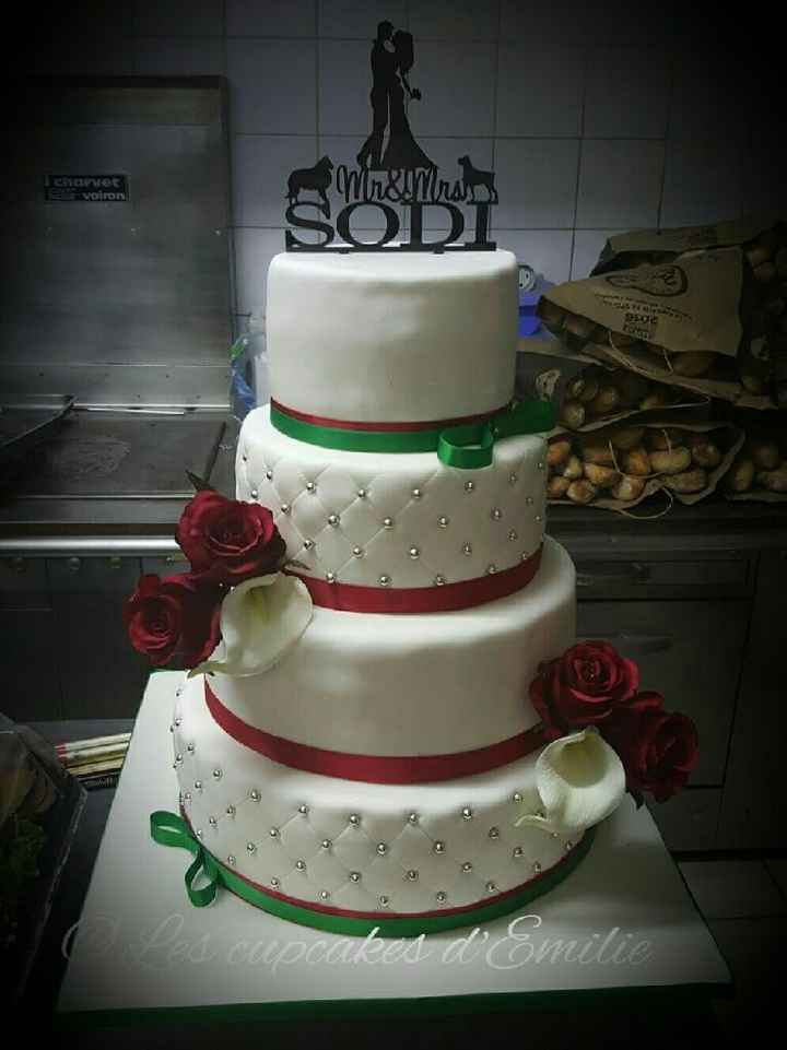 Notre wedding cake - 1