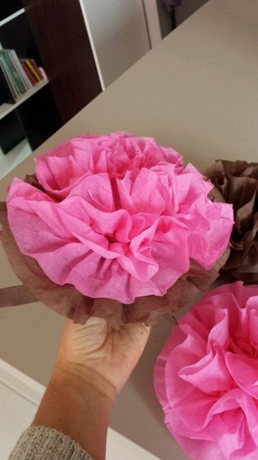 Essaie pompon serviette en papier - 1