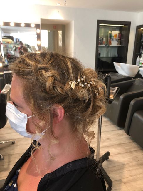 Essai coiffure à 22 j du mariage - 3