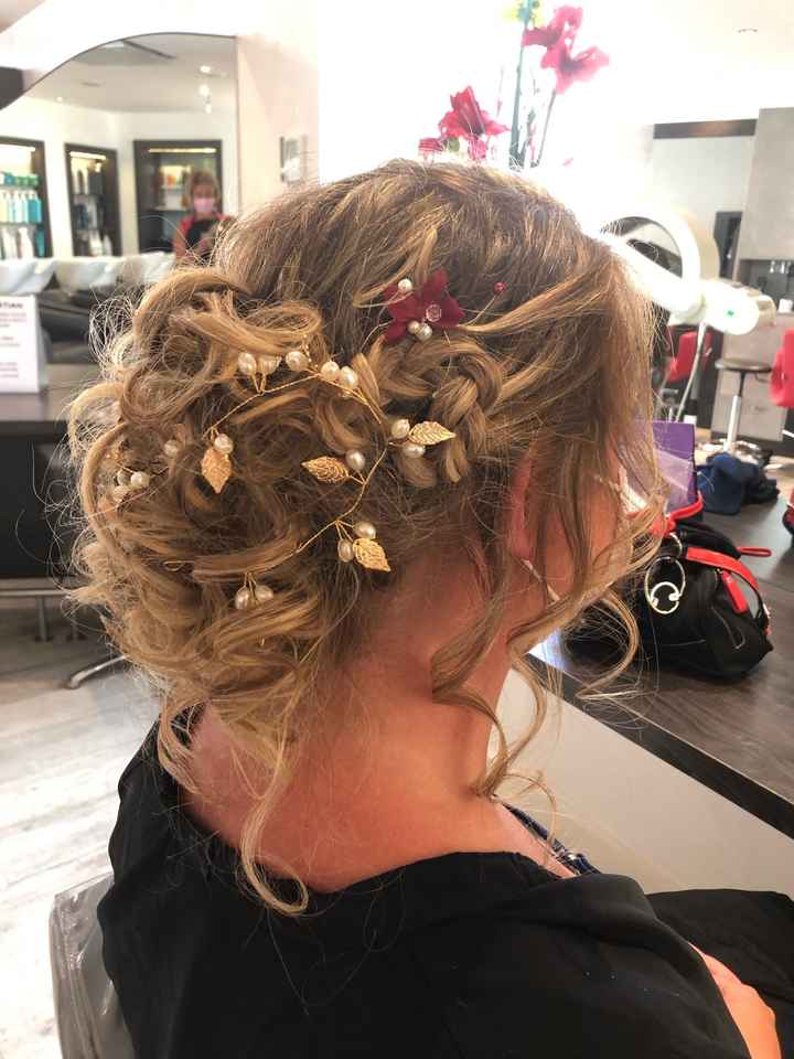 Essai coiffure à 22 j du mariage - 1