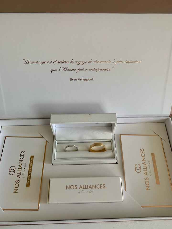 Alliances reçues / J-9 - 1