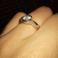Bague de fiançailles sur mesure par un joaillier - 1