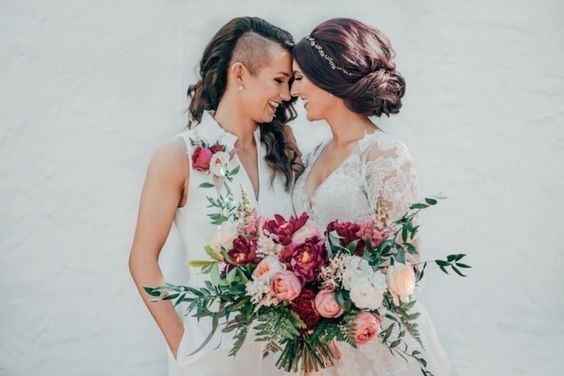 Mariage lesbien, les plus belles photos ! 😍 3