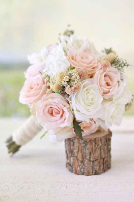 Bouquet de fleurs naturelles 