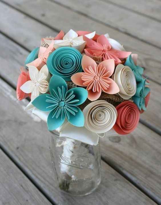 Bouquet de fleurs artificielles 