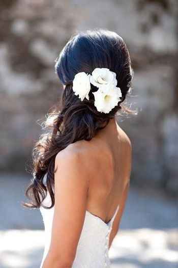 Cheveux lâchés 