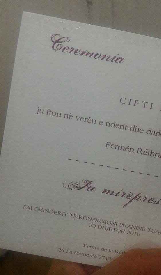 faire part pas la bonne couleur! :(