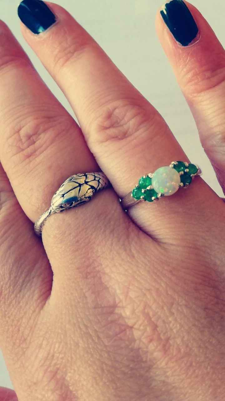 Opale et émeraudes, mes pierres préférées ;)