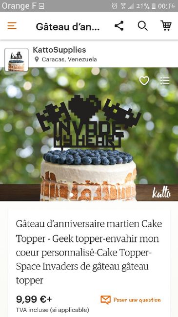 Cake Toppers Geek 5