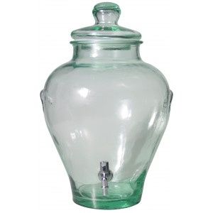 Cherche bonbonnes verre avec robinet pour limonade etc pour vin d honneur - 2
