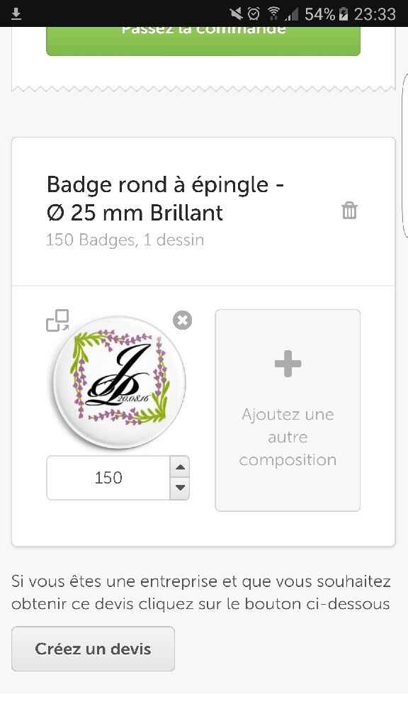 Badges personnalisés - 1