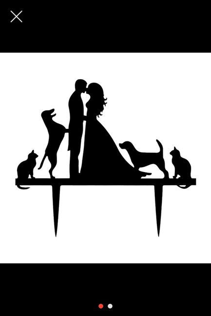 Cake topper offert par belle-maman - 1