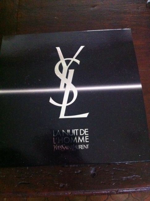 Parfum pour le jour j - 1