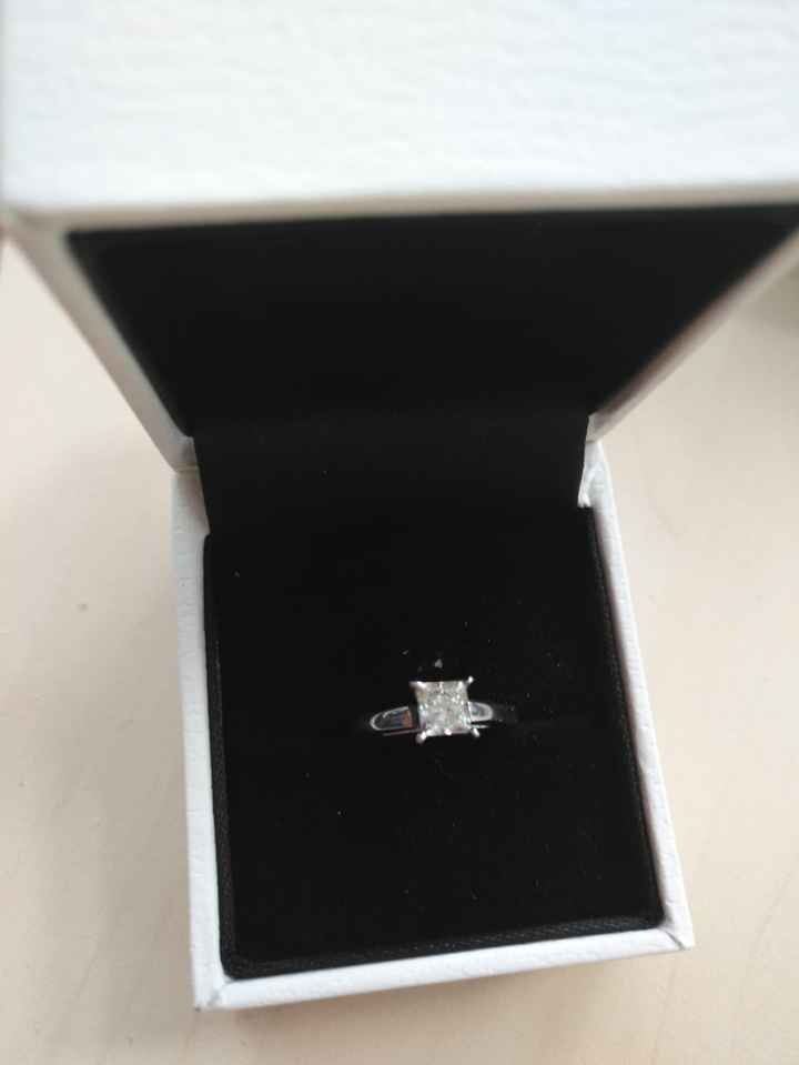 Ma bague après des heures de recherche