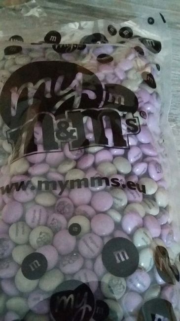 Nos m&m's enfin dans les contenants ! - 3