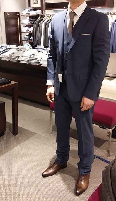 Le costume 3 pièces de l'amoureux