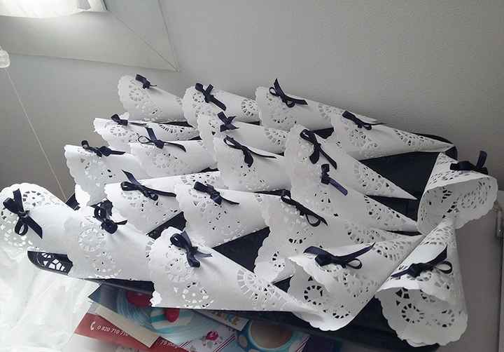 DIY cornets à confetti/pétales