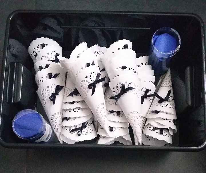 DIY cornets à confetti/pétales