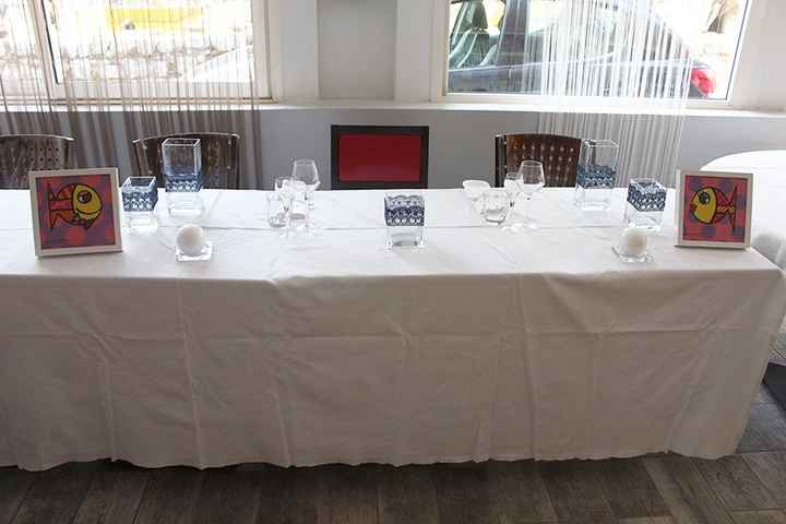 Essai table d'honneur