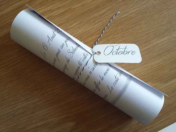 calendrier octobre jeu des 12 mois