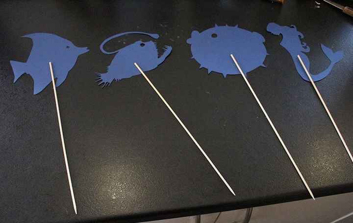 marque-tables poissons